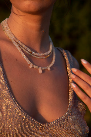 Crystal Trio necklace